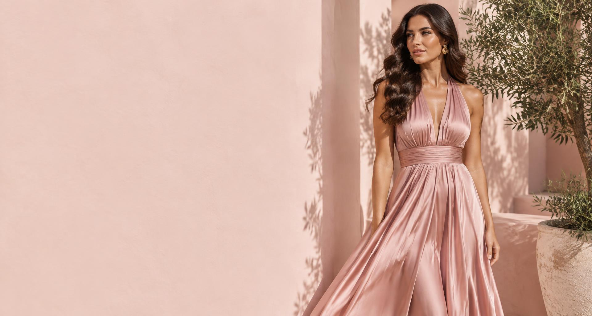 Nova coleção RUANNY STORE: vestido rosé de festa